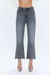 Pistola Ally High Rise Vintage Ankle Boot Jeans In Earl Grey Vintage In Multi
