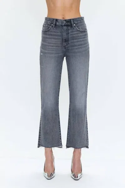 PISTOLA WOMEN'S ALLY VINTAGE CROP BOOTLEG JEAN IN EARL GREY VINTAGE