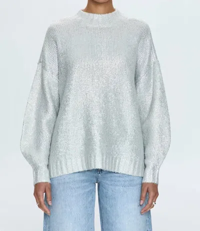 PISTOLA WOMEN'S CARLEN MOCK NECK SWEATER IN WHITE