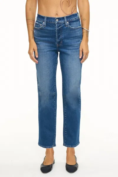 Pistola Women's Charlie High Rise Classic Straight Leg Jean In Blue