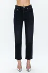 Pistola Charlie High Rise Classic Straight Ankle Jean In Jubilee In Multi