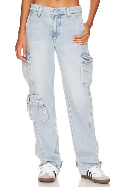 Pistola Women's Kanan Cargo Pants In Denim In Blue