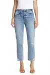 Pistola Women's Keaton High Rise Straight Jean In Los Feliz In Multi