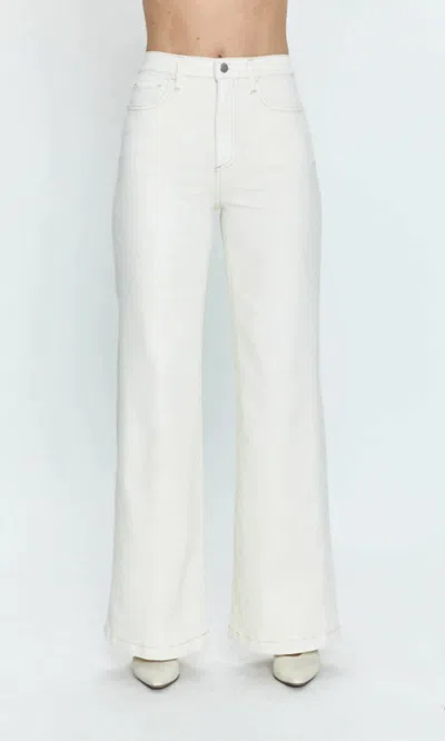 Pistola Lana Wide Leg Jeans In White