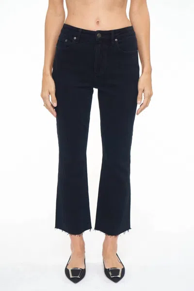 Pistola Women's Lennon Crop Boot Jeans In Abyss In Black