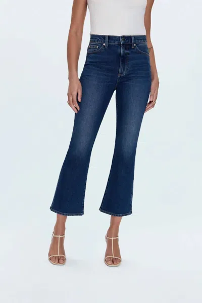 Pistola Lennon High Rise Crop Boot Jean In Broadway In Multi