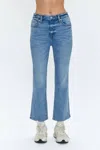Pistola Lennon High Waist Ankle Bootcut Jeans In Multi