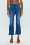 Pistola Lennon High Waist Ankle Bootcut Jeans In Blue