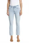Pistola Women's Lennon High Rise Cropped Bootcut Jeans In Crosby In Blue