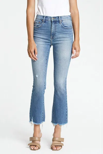 Pistola Women's Lennon High Rise Cropped Bootcut Jeans In Zuma In Blue