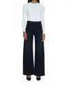 Pistola Penny Utility Wide Leg Jeans In Collins In Blue