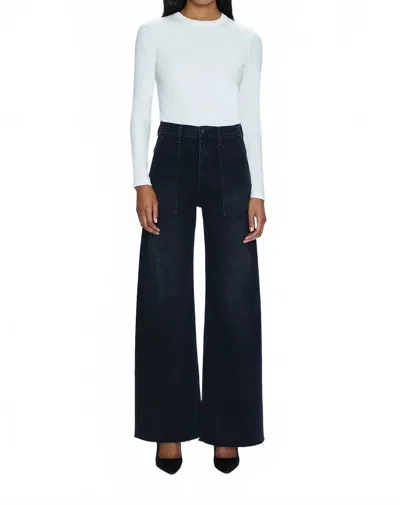 PISTOLA WOMEN'S PENNY UTILITY HIGH RISE WIDE LEG PANT IN B