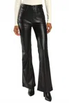 Pistola Lennon High-rise Cropped Boot Cut Jean In Slate Black In Black