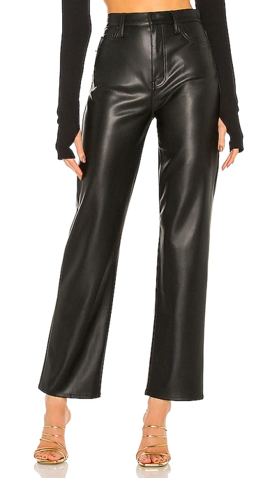 Pistola X Revolve Cassie Super High Straight Pant In Black