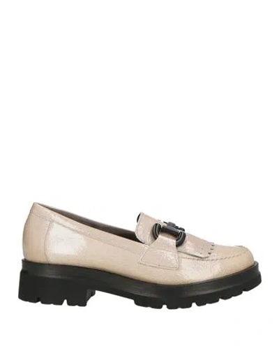 Pitillos® Pitillos Woman Loafers Beige Size 5 Leather In Sand