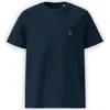 Pitod Men's Blue Chest Logo T-shirt