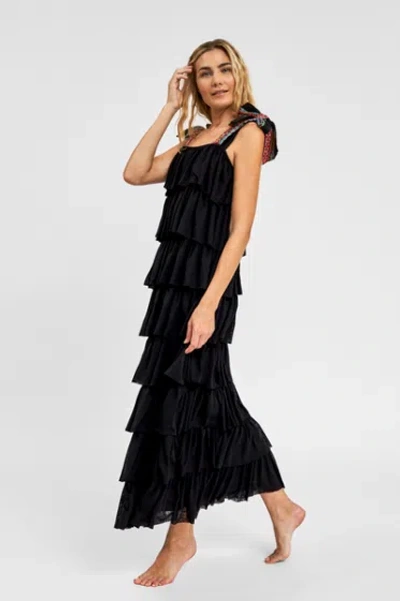 Pitusa Black Summer Holiday Dress