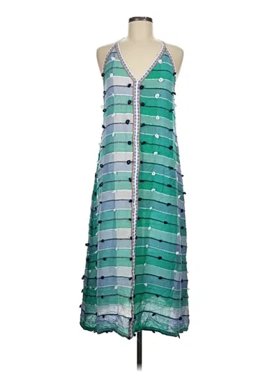 Pre-owned Pitusa Casual Dress In Green