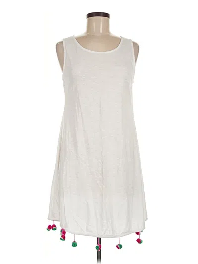 Pre-owned Pitusa Casual Dress In White