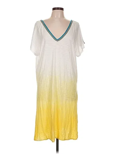 Pre-owned Pitusa Casual Dress In Yellow