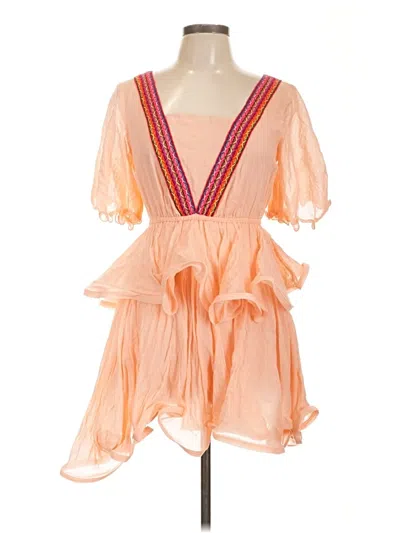 Pre-owned Pitusa Cocktail Dress In Orange