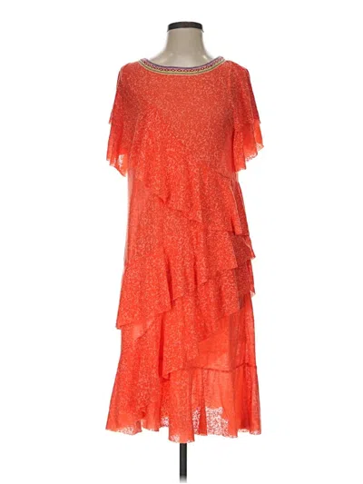 Pre-owned Pitusa Cocktail Dress In Orange