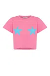Pitusa Crochet Motif T-shirt Pink In Pink