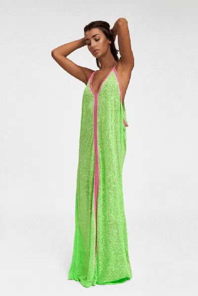 PITUSA INCA SUNDRESS LIME