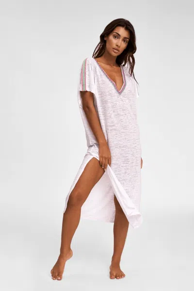 Pitusa Lightweight Resort Wear Cover Up In Neutral