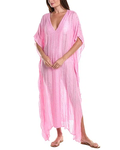 Pitusa Metallic Weave Thobe In Pink