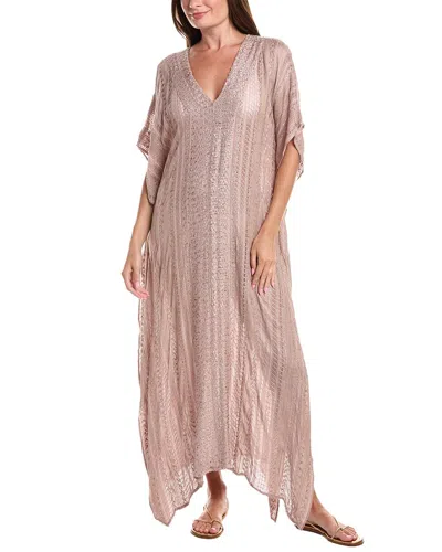 Pitusa Metallic Weave Thobe In Neutral