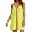 Pitusa Mini Sundress In Lemon In Multi
