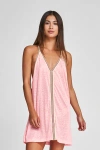 Pitusa Pink Bikini Cover Up In Pink