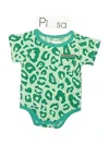Pitusa Short Sleeve Onesie In Green