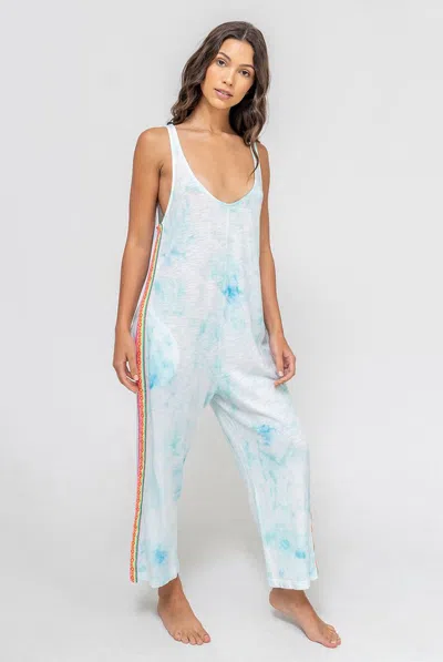 Pitusa Sleeveless Jumpsuit In Blue