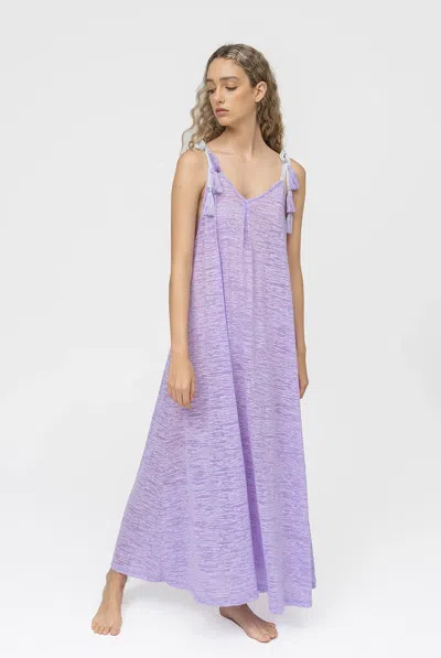 Pitusa Tassel Tie Dress Lavander In Purple