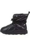 Piumestudio Laccio Quilted Boots In Black