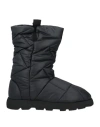 Piumestudio Man Boot Black Size 8 Textile Fibers In Black