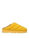 Piumestudio Man Mules & Clogs Mustard Size 8 Textile Fibers In Yellow