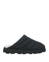Piumestudio Woman Mules & Clogs Black Size 8 Textile Fibers
