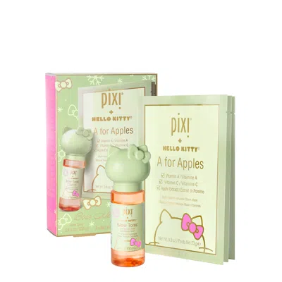 Pixi Bow Meets Glow Set In White