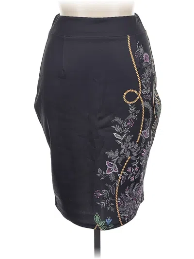 Pre-owned Pixie Lady Casual Skirt In Black
