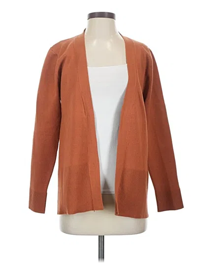 Pre-owned Pixie Market Cardigan Sweater In Brown