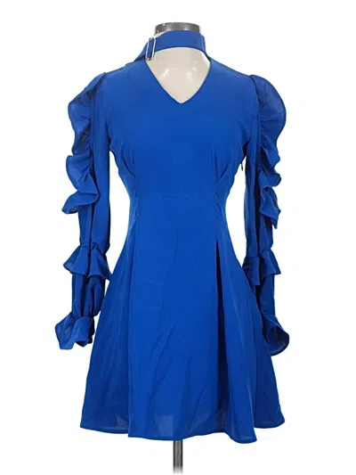 Pre-owned Pixie Market Cocktail Dress In Blue