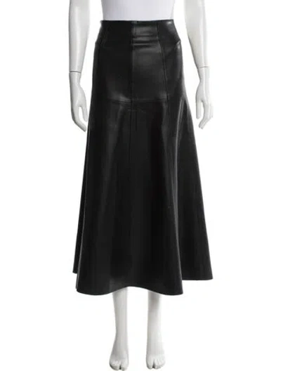 Pre-owned Pixie Market Long Skirt In Black