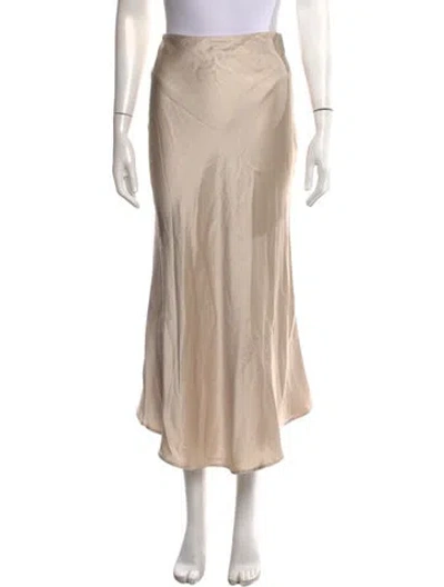 Pre-owned Pixie Market Long Skirt In Neutrals