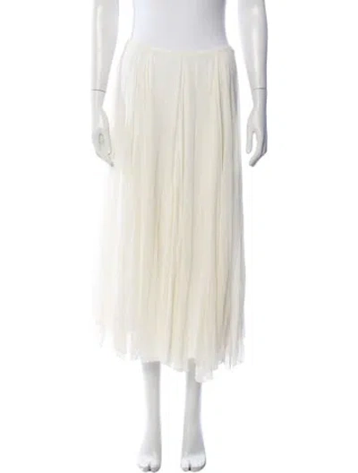 Pre-owned Pixie Market Midi Length Skirt W/ Tags In Neutrals