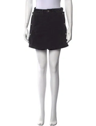 Pre-owned Pixie Market Mini Shorts In Black