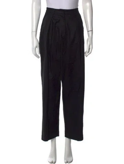 Pre-owned Pixie Market Straight Leg Pants In Black
