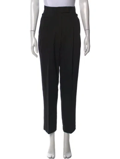 Pre-owned Pixie Market Straight Leg Pants In Black